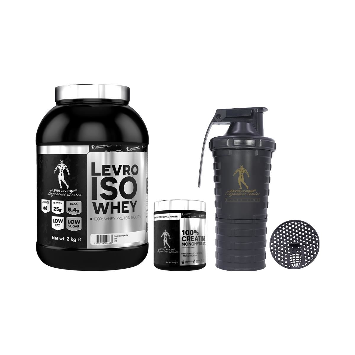 LevroIso Whey 2 kg. + Creatina 300 gr.